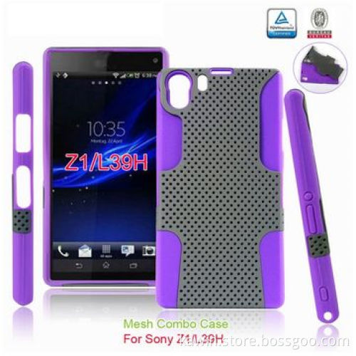 Mesh Combo 2-in-1 PC + Silicone Cover for Sony L39h